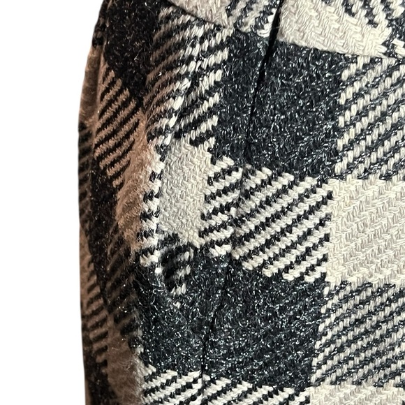TALBOTS Women’s Plaid Checker Wool Blend Skirt Size 8 - Picture 5 of 8